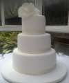 Willows Cake-Pearls Large Rose-HOEC